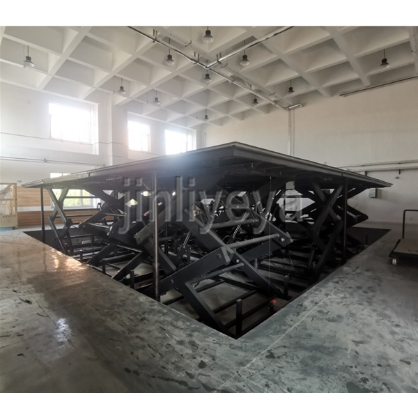 吉林建筑大学配套设备（多组平台可分别升降、可同时升降）